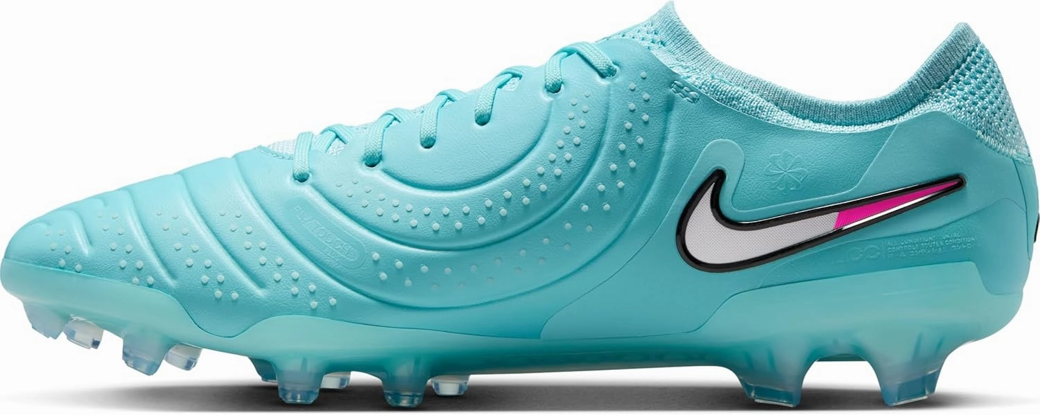 Nike Tiempo Legend 10 Elite Firm-Ground Low-Top Soccer Cleats (DV4328-401, Copa/White)