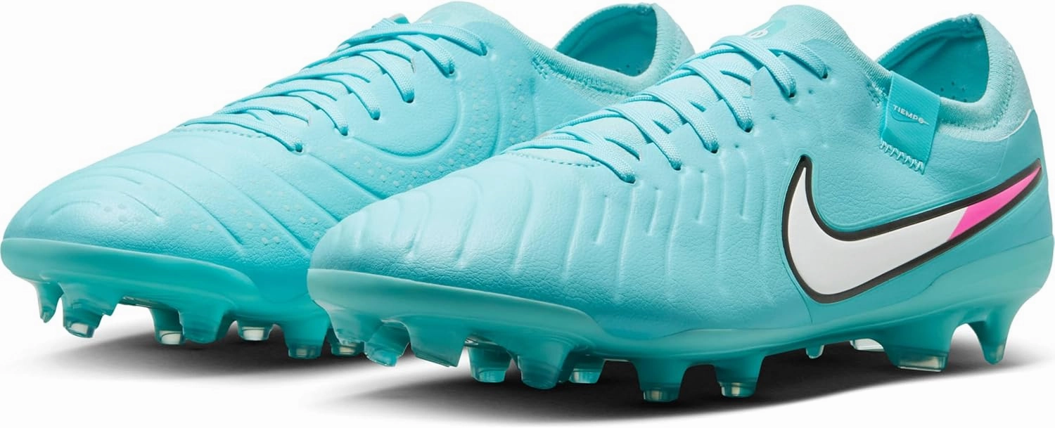 Nike Tiempo Legend 10 Pro Firm-Ground Low-Top Soccer Cleats (DV4333-401, Copa/White)