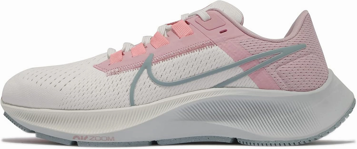 Nike Women Running Shoe, Sail Ocean Cube Pink Glaze Crimson Bliss Champagne Photon Dust, 7.5 US