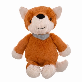 NoJo Carter's Woodland Friends Orange Fox with Gray Bandana Plush Stuffed Animal