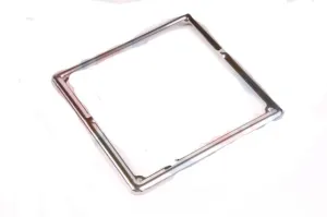 Number Plate Trim 7'x 7' Polished Stainless  Steel