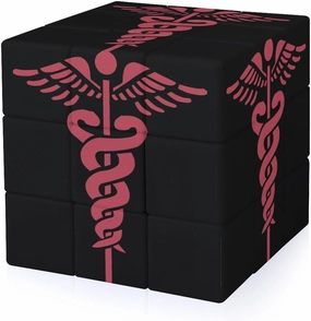 Nurse Nursing Adults 3x3x3 Color-Matching Smooth Fully Printed Cube Gift