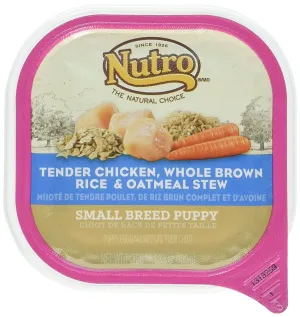 Nutro Core Wet Dog Nutro Puppy Grain Free Wet Dog Food Bites In Gravy Tender Chicken, Sweet Potato & Pea Recipe, 3.5 Oz. Tray, 3.5 Oz
