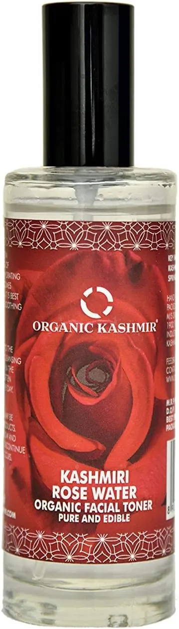 Organic Kashmir Organic Rose Water Gulab Jal - 120_ML