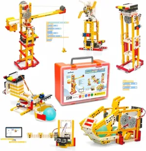 OSOYOO Robot Building Block Set for Adults Teenagers Based on Arduino and MIT Scratch | Educational Robotic Programming Set with 6 Builds