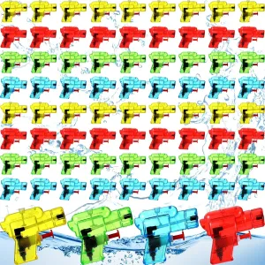 Outus 48 Pcs Water Gun Colorful Squirt Toys Guns Party Favors Plastic Gun Bulk for Outdoor Beach Summer Swimming Party Favor(Mixed Colors, Funny Style)