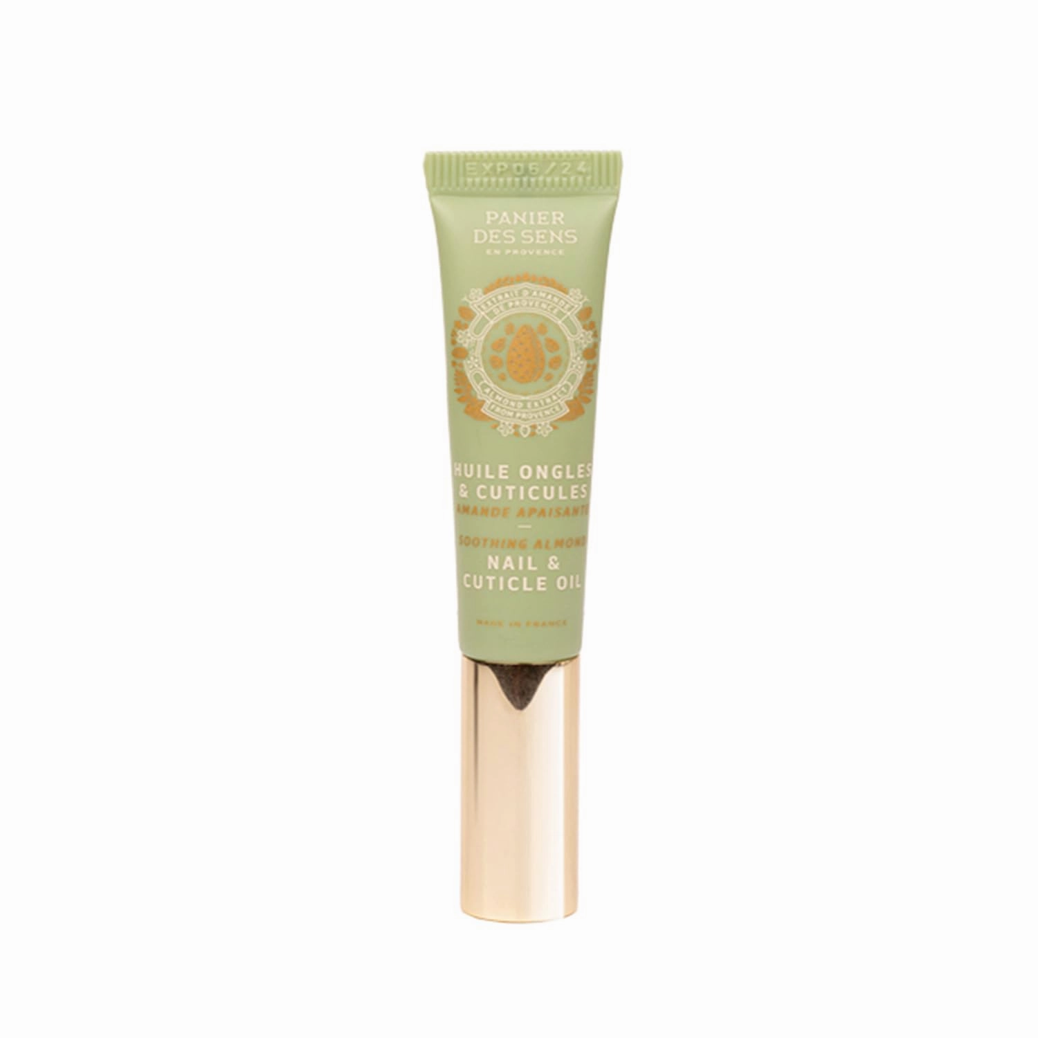 Panier des Sens - Pretty Hands Set - Almond Mini Hand Lotion   Nail & Cuticle Oil - Hand Cream for Dry Hands - Shea Butter and Sweet Almond Oil - Hand Care Made in France 97% Natural Ingredients