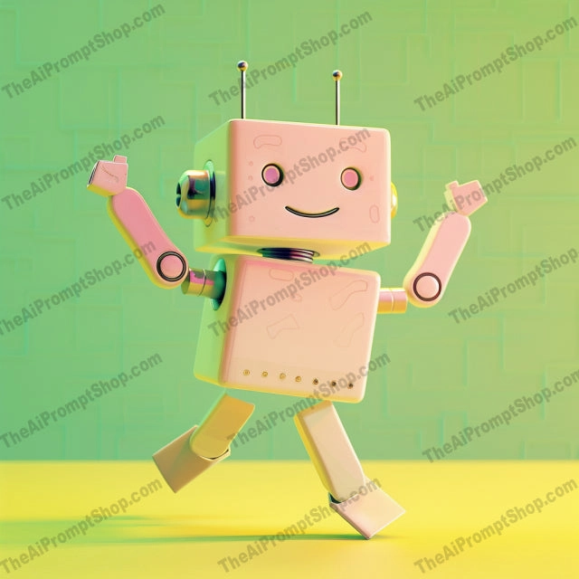 Pastel 3D Characters AI MidJourney Image Prompt, 9324
