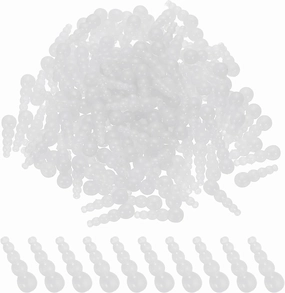 PATIKIL Stacked Fishing Beads, Plastic Fishing Bead Trout Beads Tackle Trout Walleye Spinner Rig Lure Making Supplies
