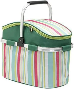 Picnic Baskets Picnic Basket Camping Refrigerator Bag Beer Ice Cooler Thermo Tourism Equipment Outdoor Beach Recreation Picnic Handbag