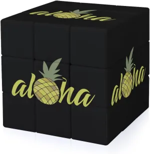 Pineapple Funny 3x3x3 Cube Smooth Lightweight Puzzle for Adult Graphic Printing Travel