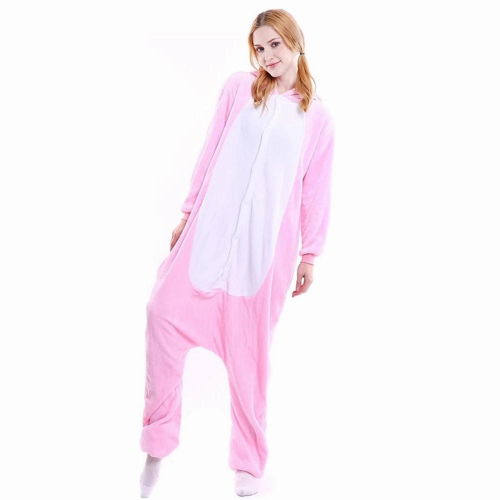 Pink Bunny Adult Onesie