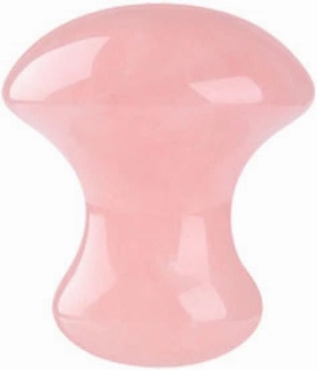 Pink Rose Quartz Jade Massager Roller Gouache Scraper Set Natural Crystal Stone Gua Sha Board Face Tool,type 9