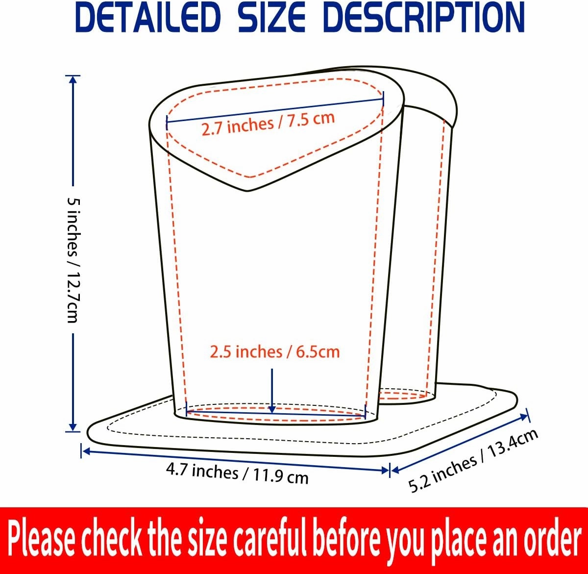 Plush Fluffy Lined Double Eyeglasses Holder Stand Protective Glasses Holder Case Rests Securely on Desk or Nightstand