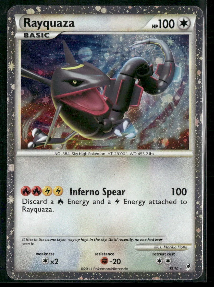 Pokemon Call of Legends #SL10 Rayquaza (Shiny)