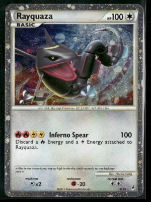 Pokemon Call of Legends #SL10 Rayquaza (Shiny)