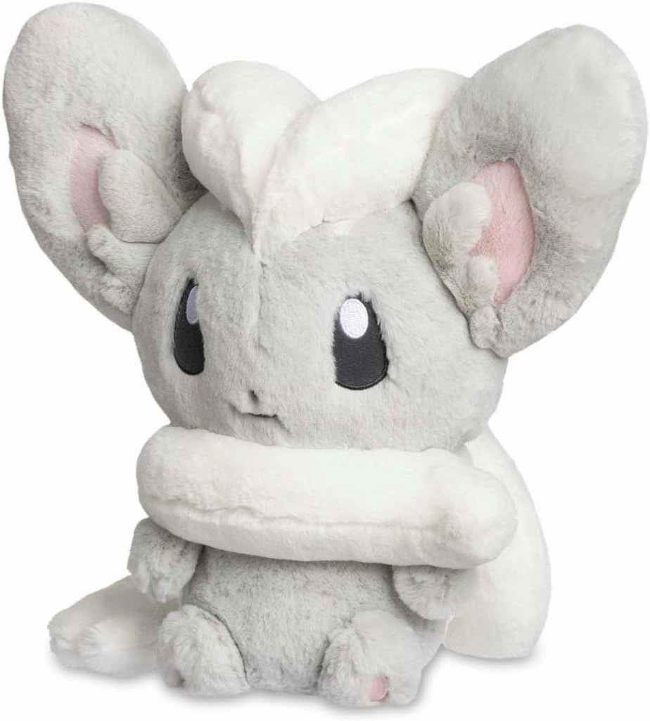 Pokémon Center: Cinccino Comfy Friends Plush, 13 ¾ Inch