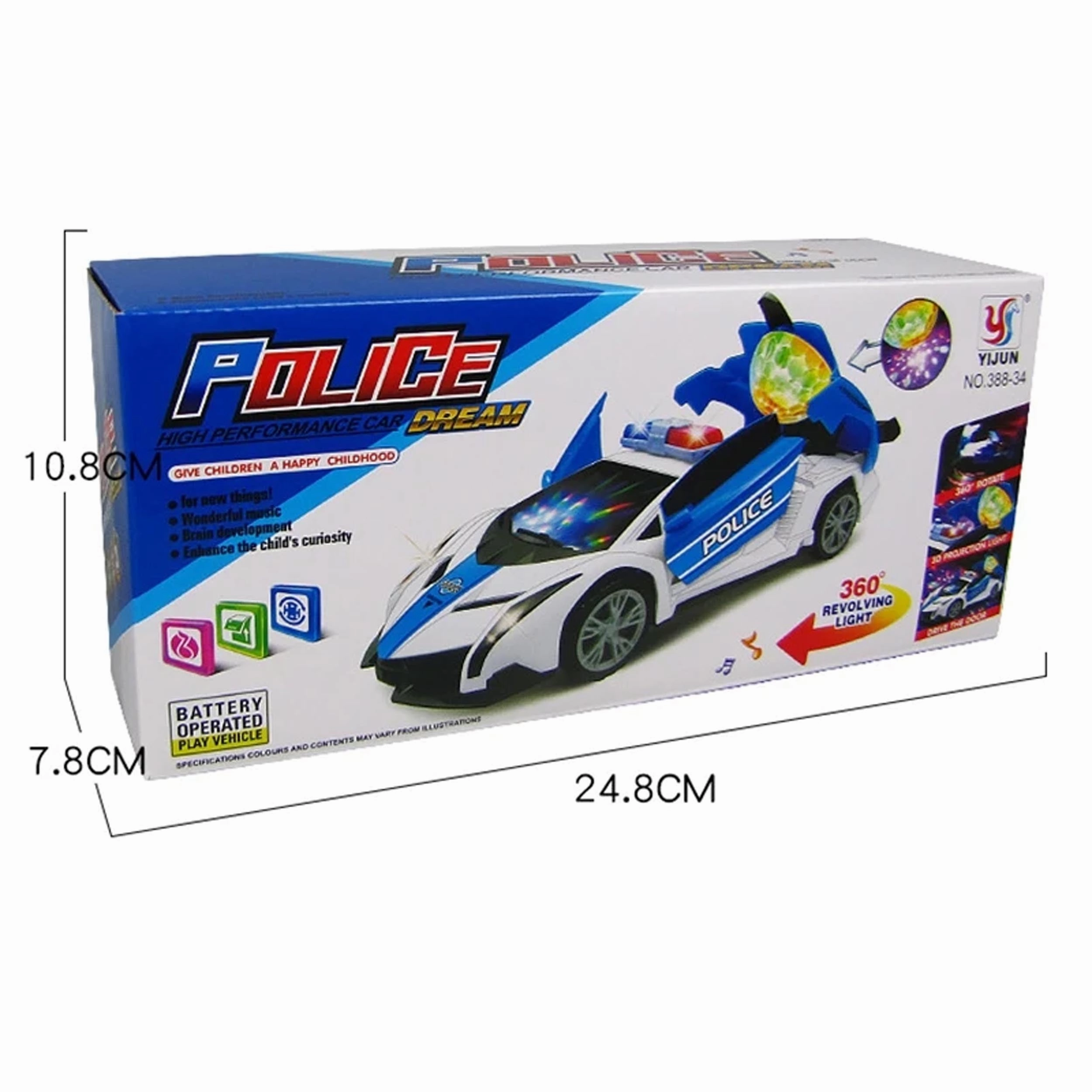 Police Cars Kids Toy Wholesale Bulk USA