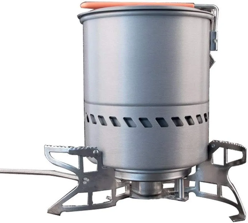 Portable Wood Burning Camping Stove Heater, Round Wood Stove for Outdoor Picnic/BBQ, Home Heating/Cooking, Tent Stove Chimney kit