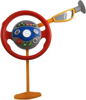 PowerTRC Electronic Backseat Driver Toy | Kids Driving Wheel | Car Toys | Pretend Driving Kids Toy