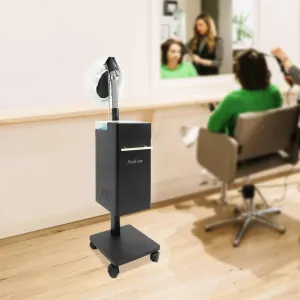 Professional Hair Steamer and Hair Processor,Nano Steam Engine Anion Hair Color Processor Stand Up Base Salon Spa Equipment 110V