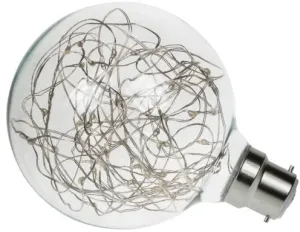 ProLite G95/LED/STAR/RGB/BC - G95 1.7w Star Effect Globe RGB - BC