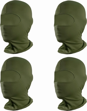 Pukavt 1-4 Pack Balaclava Face Mask, Ski Mask for Men Women, UV Protection Windproof Scarf for Motorcycle Snowboard Cycling