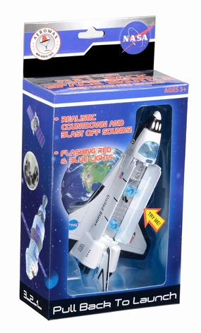 PULL BACK SPACE SHUTTLE