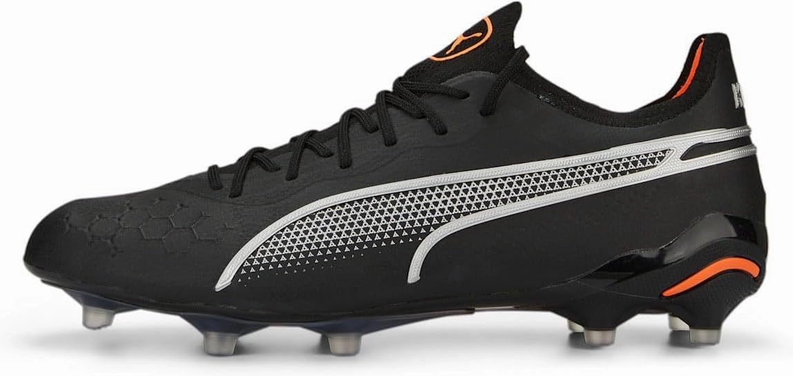 PUMA Mens King Ultimate Firm Ground/Ag Soccer Cleats Cleated, Firm Ground, Turf - White