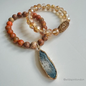 Pumpkin Bracelet Set