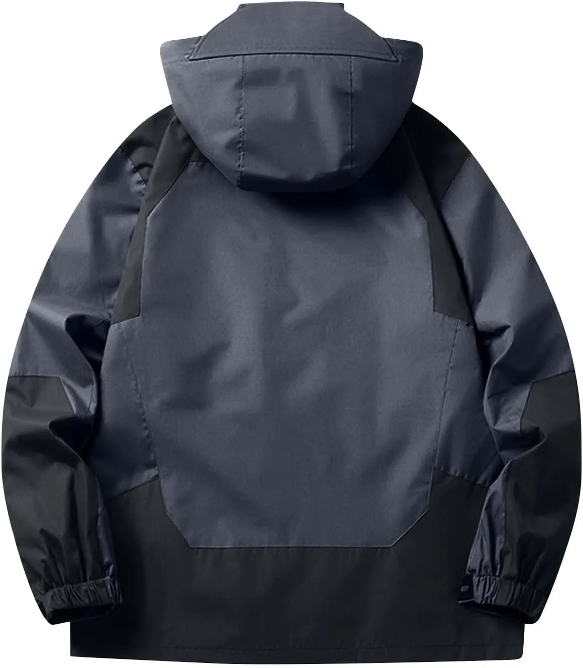 Rain Jacket Men Light Waterproof Rain Coats Ponchos Sun Protective Outdoor Jacket with Hooded