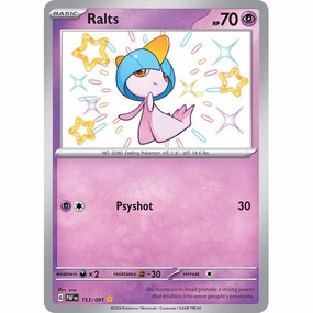 Ralts (153/091) [SV: Paldean Fates]