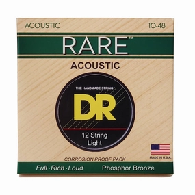 Rare Acoustic Guitar Strings, 12 String (10/14 - 48/28)