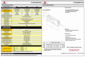 RaycoWylie Load Sensor Dynamometer Linerider Large