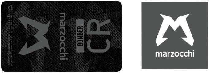 Rear Shock Replacement Decal Sticker Compatibale for Marzocchi Bomber CR 2024 Series Gray (Matte)