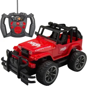 Remote Control Car for Kids Toy Sport Racing Hobby Vehicle, Red
