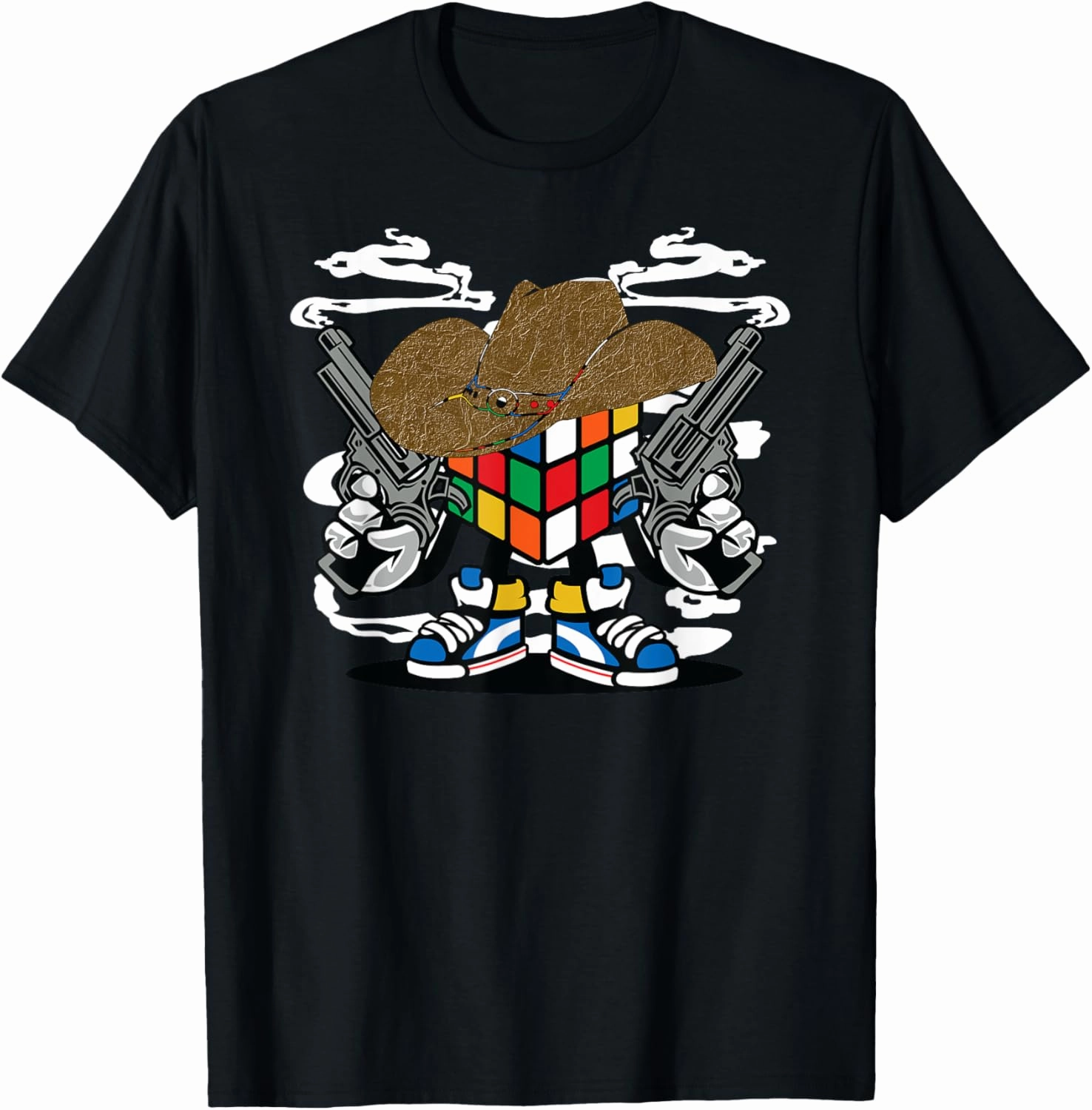 Rubik Rubix Rubics Magic Cube Puzzle Solvers Players Graphic T-Shirt
