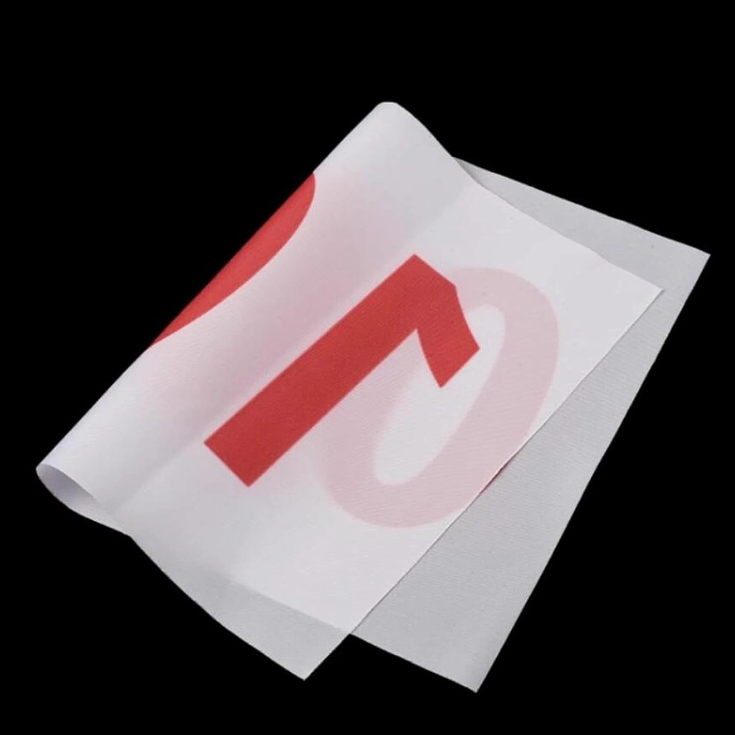 Running Race Bibs Athlete Number Reusable Tear Resistant Waterproof Numbered Bibs