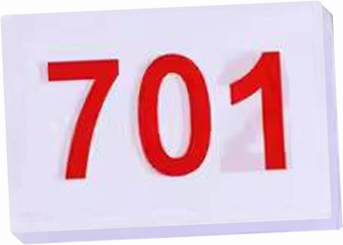 Running Race Bibs Athlete Number Reusable Tear Resistant Waterproof Numbered Bibs