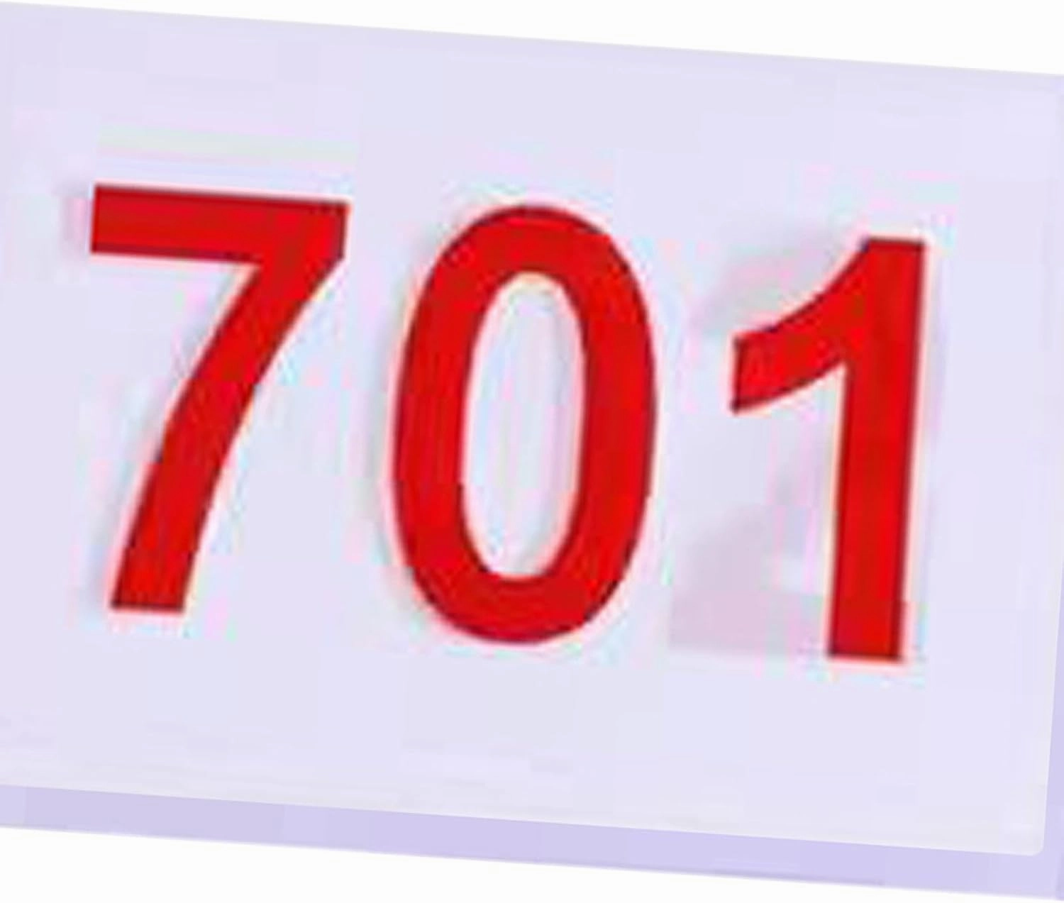 Running Race Bibs Athlete Number Reusable Tear Resistant Waterproof Numbered Bibs