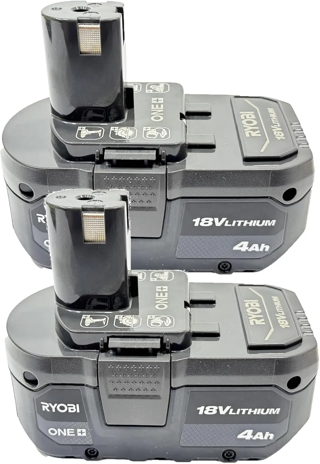 RYOBI 18-Volt ONE  Lithium-Ion 4.0 Ah High Capacity Battery (2-Pack)