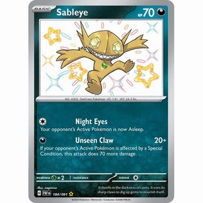 Sableye (184/091) [SV: Paldean Fates]