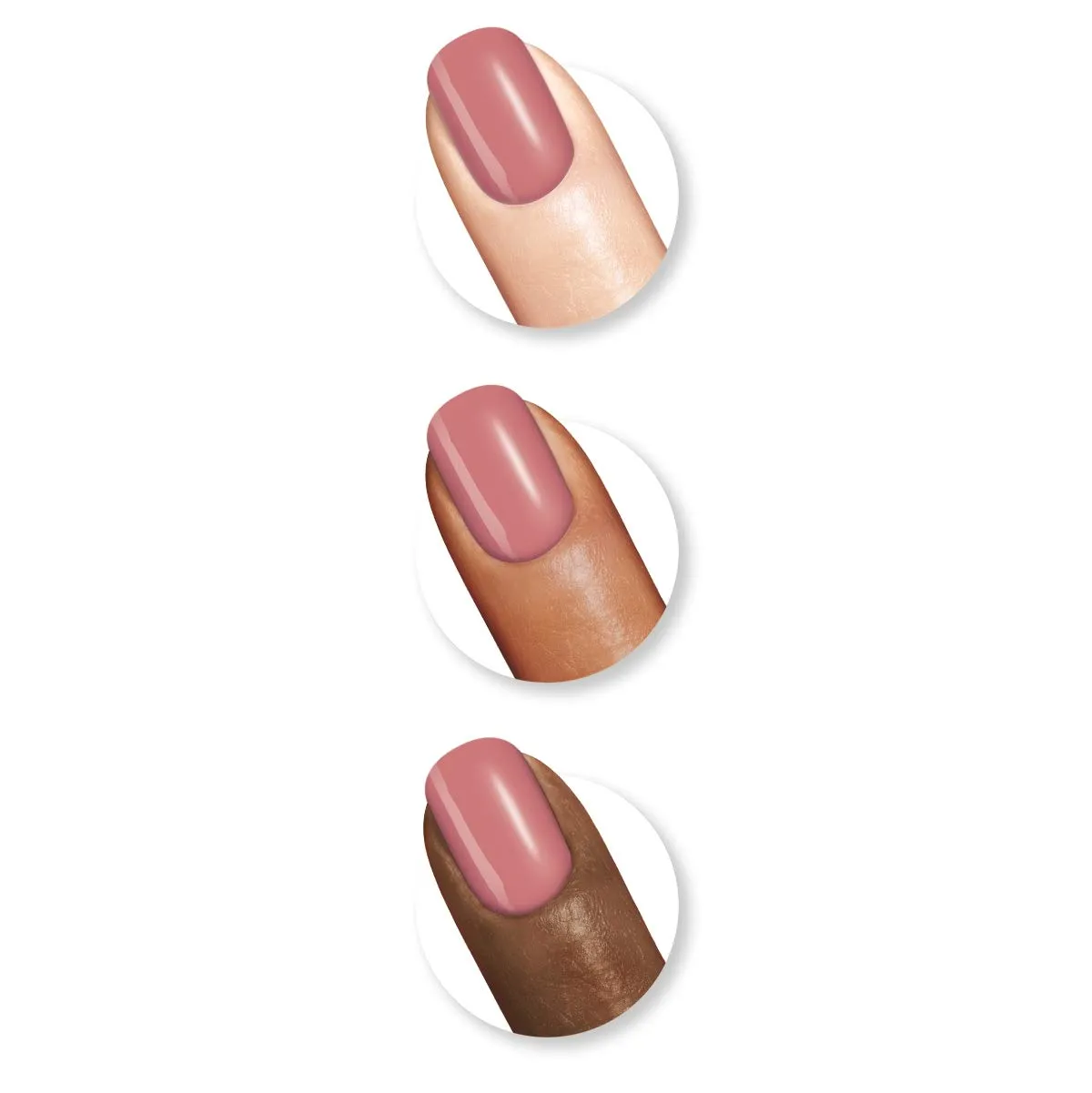 Sally Hansen Miracle Gel™, Mauve-olous and Shiny Top Coat Duo, Long Lasting, Gel-Like Formula, No UV Lamp Needed, Nail Polish Duo