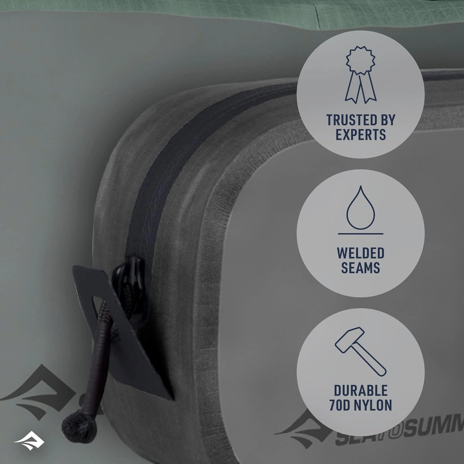 Sea to Summit Hydraulic Packing Cube, Dust and Water-Resistant Travel Organizer