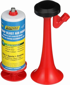 Seachoice Reusable Eco-Friendly Pump Blast Air Horn 110 dB for Boating, Auto and Sports