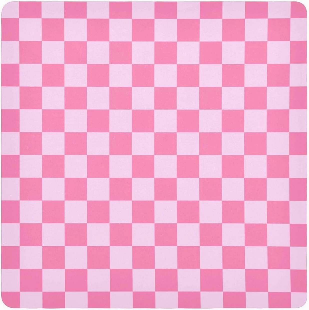 Self-Adhesive Magic Cloth Makeup Bag 21.7 Inch Protective Camera Lens Wrap Multifunctional Magic Storage Cloth Checkered Pink