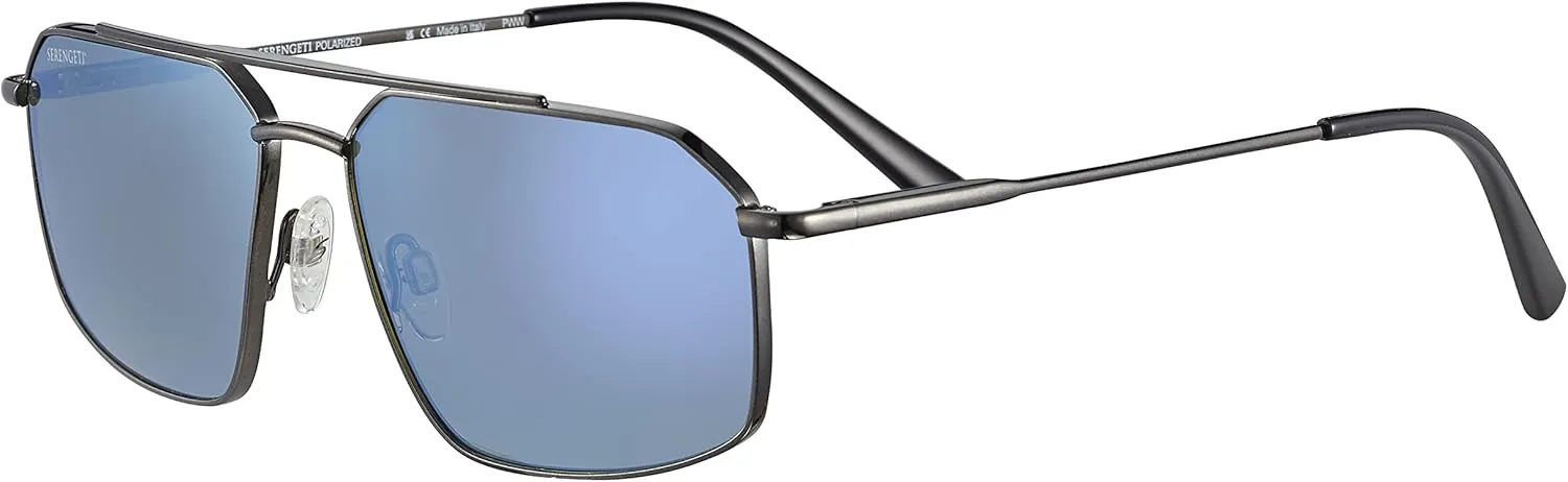 Serengeti Men's Wayne Square Sunglasses