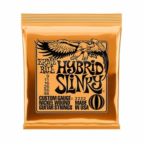 Set Cuerdas Ernie Ball Para Guitarra Eléctrica HYBRID SLINKY (9-46)