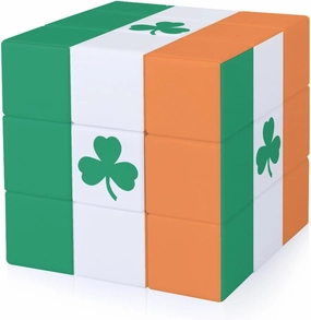 Shamrock Clover Ireland Flag Funny 3x3x3 Cube Smooth Lightweight Puzzle for Adult Graphic Printing Travel