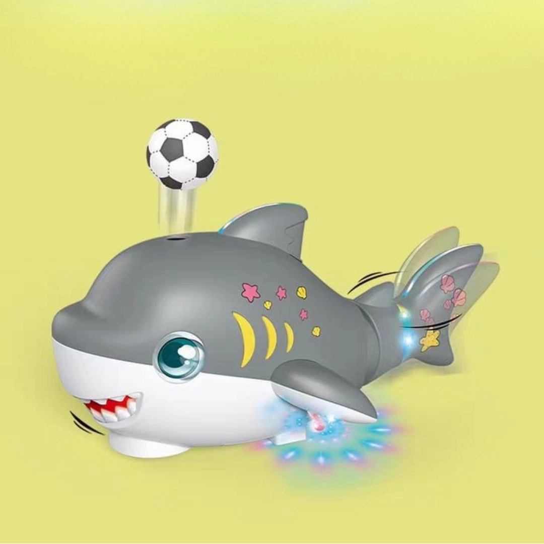 Shark Concert Funny Blowing Ball Toy for Kids (Random Color)